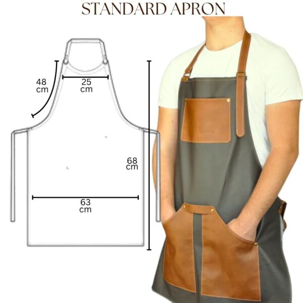 Buffed Tobacco Apron - Image 3